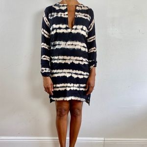 ANTIK BATIK NWT TIE-DYED COTTON BEACH COVER DRESS SZ M/ EU 40